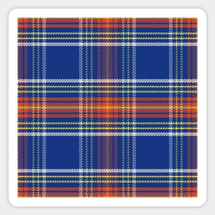 Blue Pattern Scottish tartan Sticker